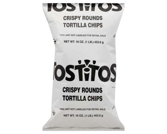 Tortilla Chips White Round 8/1pound bags Tostitos