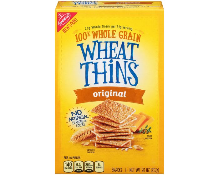 Wheat Thins Crackers 12/9.1 oz Nabisco®