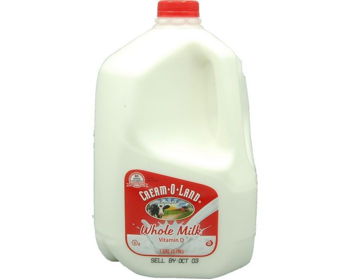 GALLON WHOLE MILK CREAMOLAND (4 PER CASE)