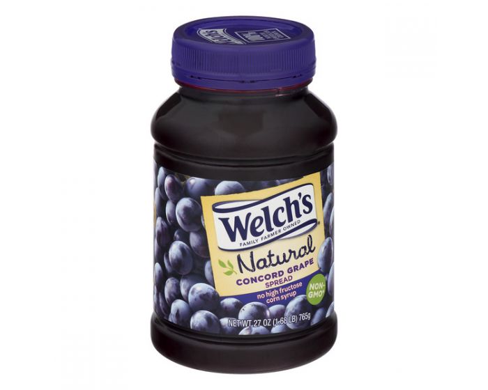 Grape Jelly Welch's 12/30 oz Plastic Jars