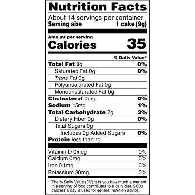 How Many Calories Is A Rice Cake - GreenStarCandy